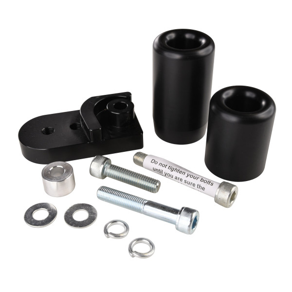 biketek Biketek black stp crash protector for yamaha r6 06-16